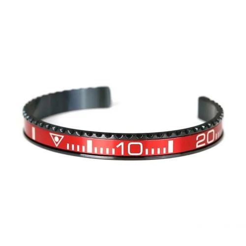 Bracelet Homme Oyster Bk-Sub-Rd Rouge - Acier - Homme