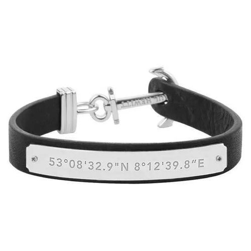 Bracelet - Paul Hewitt - Ph-Msc-S-B - Cuir - Noir - Mixte