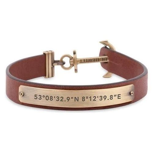 Bracelet En Cuir Marron - Paul Hewitt Ph-Msc-M-Br