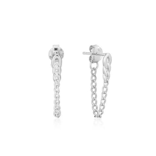 Ania Haie 925 Sterling Zilveren Chain Reaction Oorbellen Ah-E021-03h