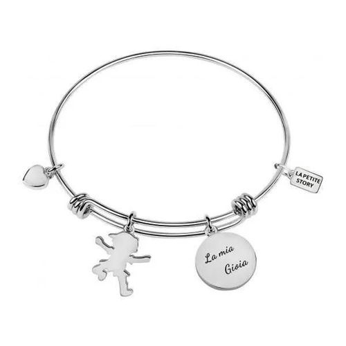 Bracelet Extensible En Acier Inoxydable - Lpsss - Lps05aqj06
