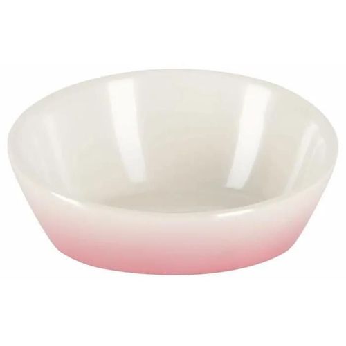 Porte savon - BALI - Grès - Rose - 4,5 x 11,5 x 11 cm