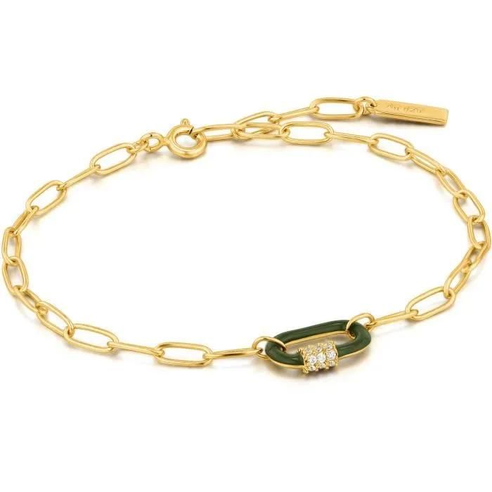 Bracelet Femme Ania Haie - Bright Future - B031-01g-G - Argent 925 - Doré - Zircon 1,1 Mm