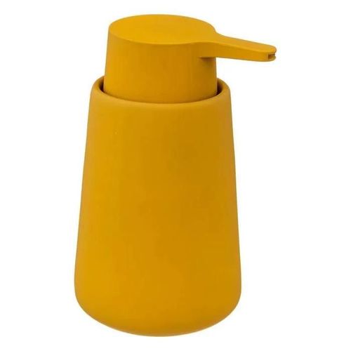 5five - distributeur à savon 250ml "colorama" jaune moutarde