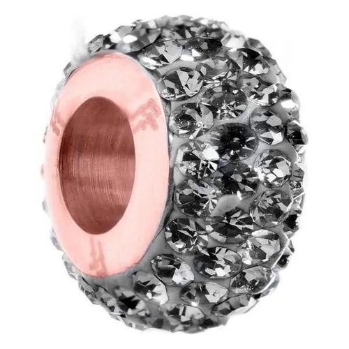 Perle De Verre Femme Folli Follie 3poto23rk Noir (1,5 Cm)