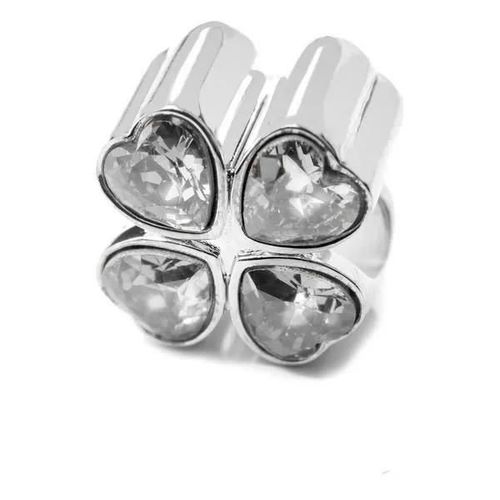 Perle De Verre Femme Folli Follie 3p16f009c Gris (1,5 Cm)