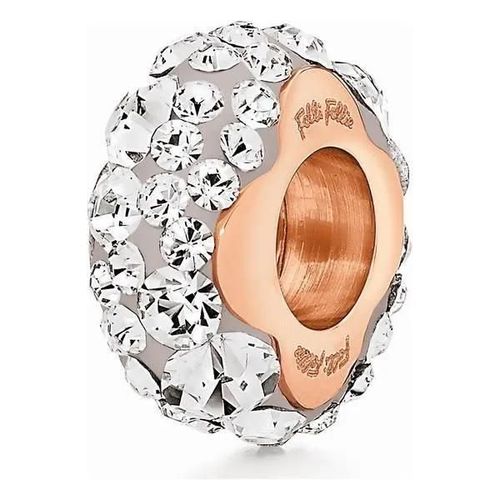 Perle De Verre Femme Folli Follie 3p13t020rc Blanc (1,5 Cm)