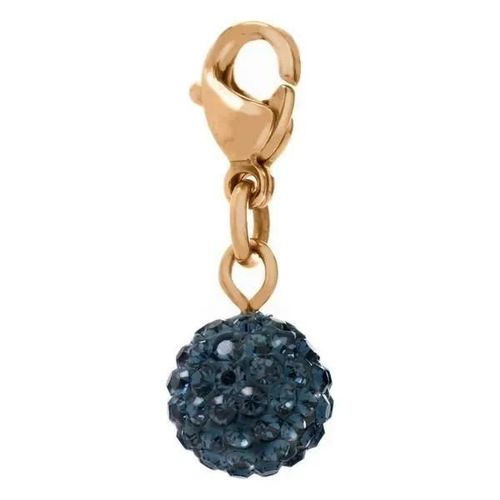 Perle De Verre Femme Folli Follie 3poto26ru Bleu (2 Cm)