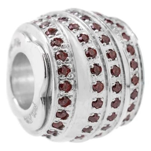 Perle De Verre Femme Folli Follie 3p16f016r Gris (1,5 Cm)