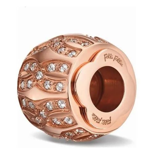 Perle De Verre Femme Folli Follie 3p16t006rc Or Rose (1 Cm)
