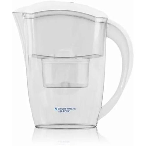Purificateur D'eau Avec Filtre Haeger Bright Waters - 2,4 Litres Et 4 Niveaux De Filtration