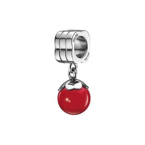 Perle De Verre Femme Folli Follie 3p16f014r Rouge (1 Cm)