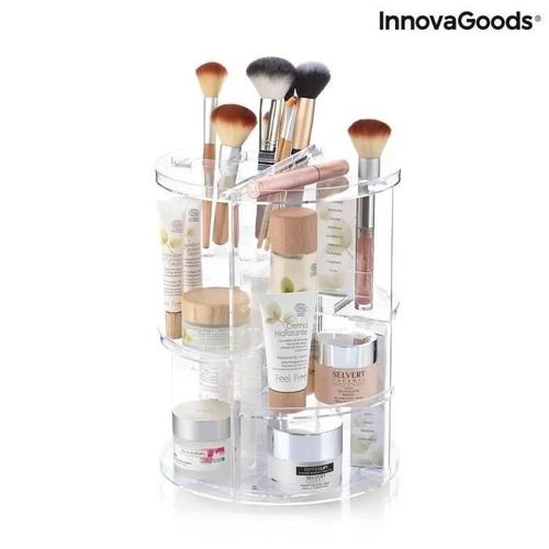 Innovagoods Organiseur De Maquillage Et Produits De Beauté Rotatif 360° Rolkup Multicolore