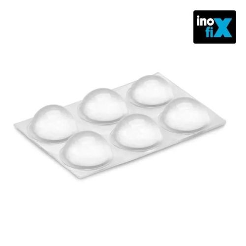 Tampons De Protection Adhésifs Pour Étagère Ø16x7,9 Mm ( Blister 6 Uni.) Inofix