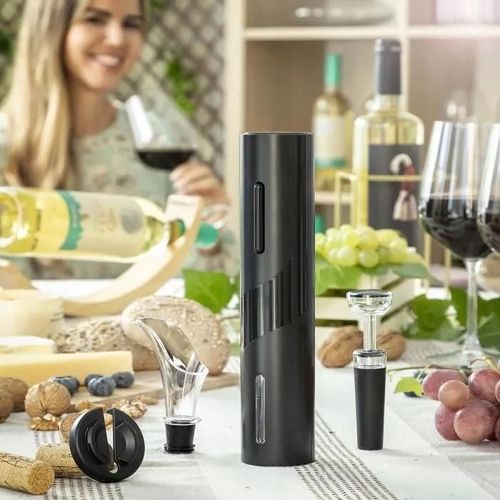 Tire-Bouchon Électrique Avec Accessoires Pour Le Vin Corking Innovagoods