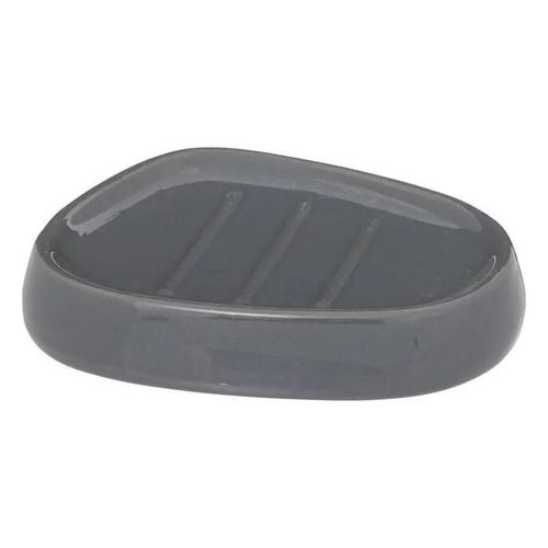 Five - Porte savon gris Silk L, 12 x P, 9,5 x H, 2,5 cm Gris