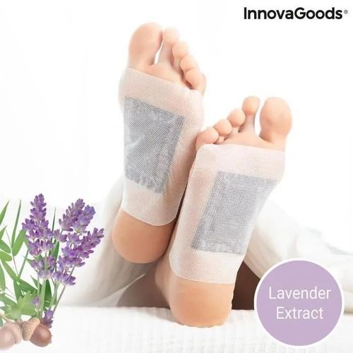 Innovagoods Patchs Détoxifiants Pour Les Pieds 10 Unités Lavender 