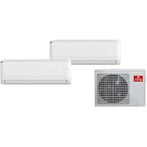 Climatisation Multi-Split 3230 INFINITON (2X1, A++ / A+, Inverter, WiFi, Gas R32, Déshumidificateur, Fonction Eco) (19000 + 9000