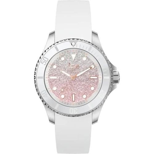 Montre Ice Watch - Femmes - 020371 - Blanc Silicone - Etanche 10 Atm