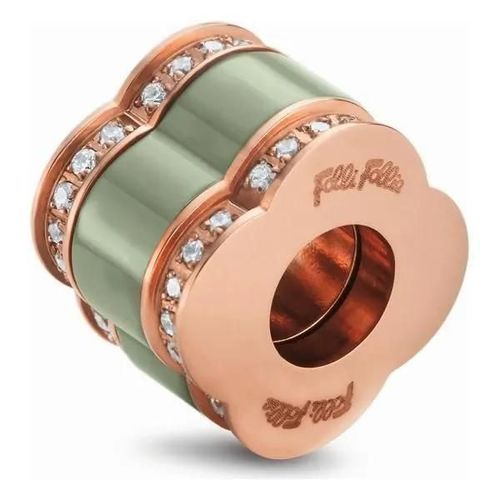 Perle De Verre Femme Folli Follie 3p16t003rec Vert (1 Cm)
