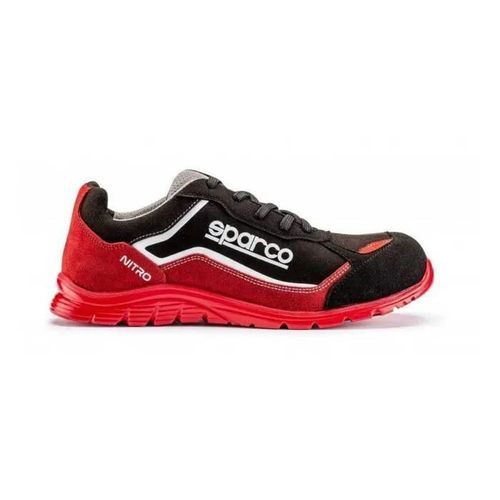 Chaussures De Sécurité Nitro S3 Src Noir Et Rouge - Sparco