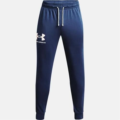 Pantalon De Jogging Under Armour Rival Terry Pour Hommes - Bleu Indigo - Running