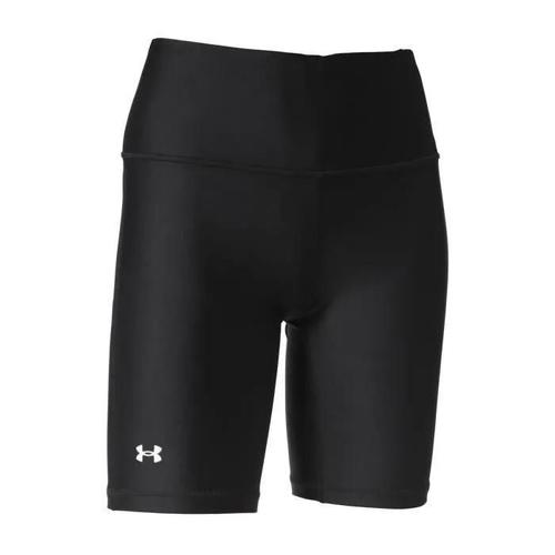 Short Cycliste - Under Armour - Femme - Noir - Heatgear - 4-Way Stretch - Anti-Odour Technology