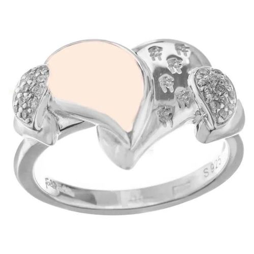 Bague En Argent Sterling Pour Femme - Folli Follie - 3r0s004cw - Silver - Argenté - Taille 52