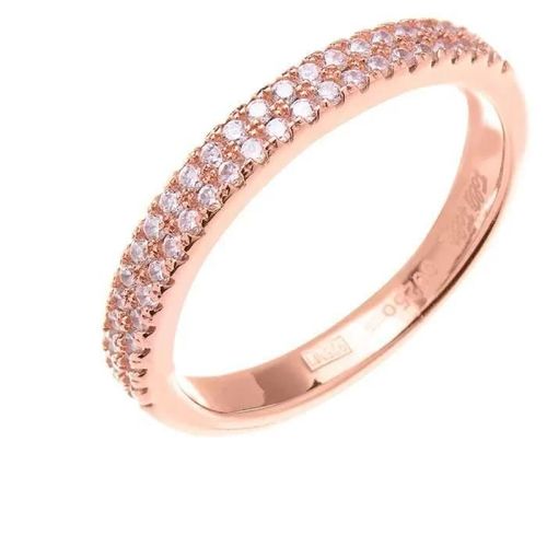 Bague - Folli Follie - 3r16s042rc - Acier - Femme - Taille 56 - Rose