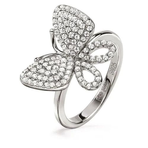Bague En Argent Sterling Pour Femme - Folli Follie - 3r17s062c - Silver - Argenté