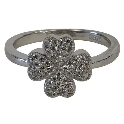 Bague En Argent Sterling Pour Femme - Folli Follie - 3r19s006c - Oxyde De Zirconium - Taille 52