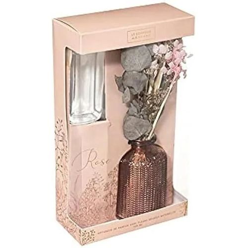Diffuseur avec fleurs séchées roses et jasmin 100 ml - BORCAM - Modèles assortis