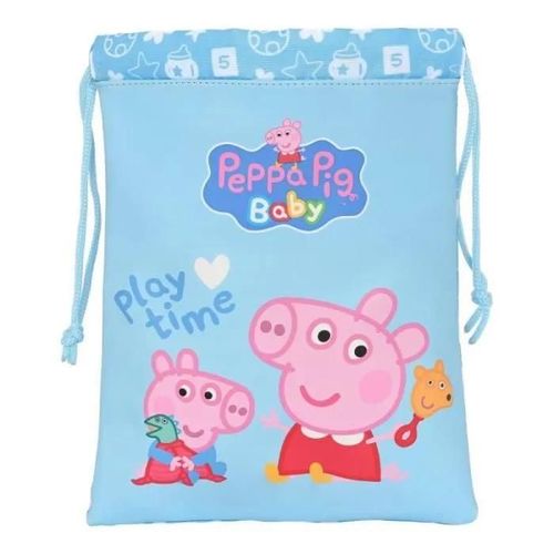 Safta - Sac à goûter Peppa Pig « Baby » 20 x 25 cm, , Multicolore - 812292237