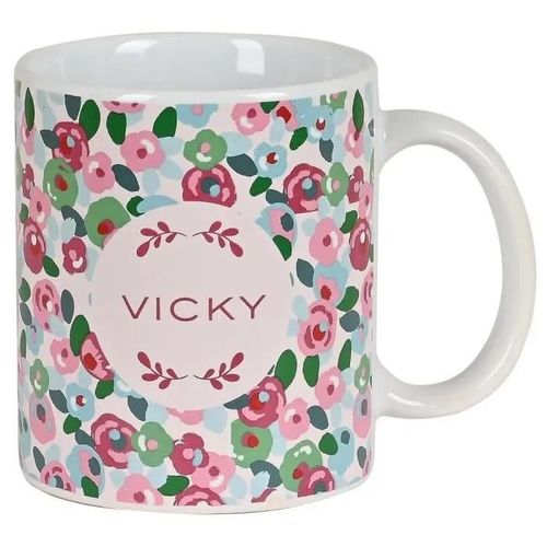 Mug Céramique Étui Safta Vickymb 10x8 - Multicolor - 80x95 Cm