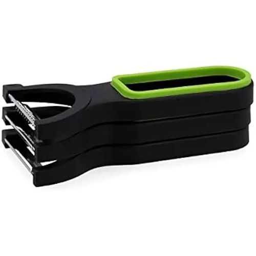 Éplucheurs De Fruits Et Légumes En Acier Inoxydable - Quid - Set 3 Éplucheurs Veggy Qd - Multicolore