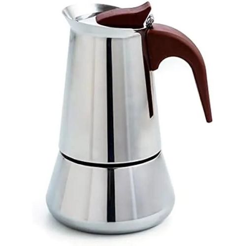 Cafetière Filtre Quid Milan En Acier Inoxydable - 9 Tasses - Compatible Toutes Plaques - Programmable