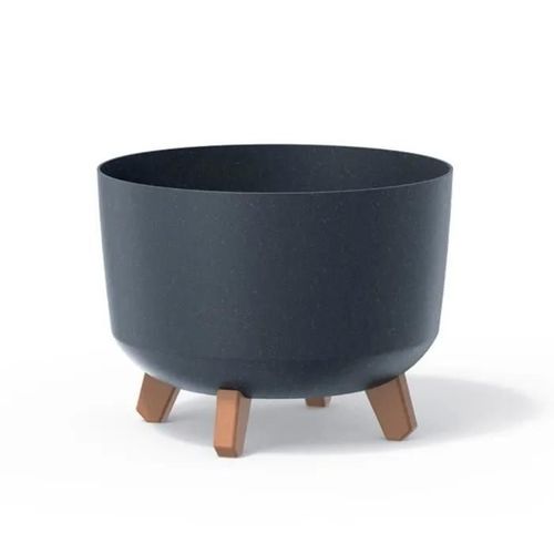Pot À Fleurs Prosperplast Gracia Standard Eco Wood Dgrl300w-S433w - Couleur Anthracite Eco 9,8l