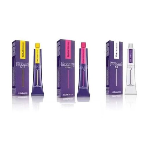 Coloration Salerm Salermvison 75ml - Couleur 1 - Propriétés De Traitement - Violet