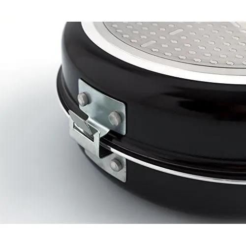 Quid Gastro -Ndash; Poãle Double, 20 Cm, Aluminium Imprimã©, Couleur Noir - 7554039