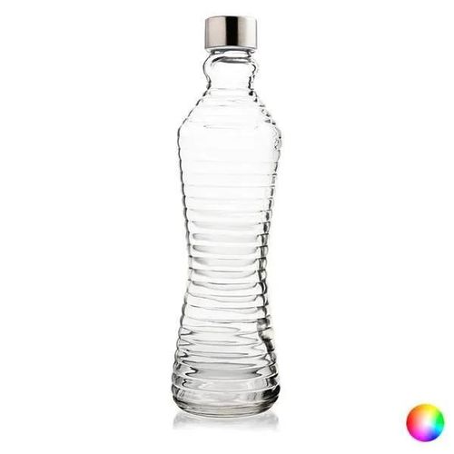 Bouteille Quid Line Verre 1 L - Couleur:Turquoise