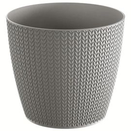 Prosperplast Pot De Fleurs 3,5l Gris Wheaty Dwh190