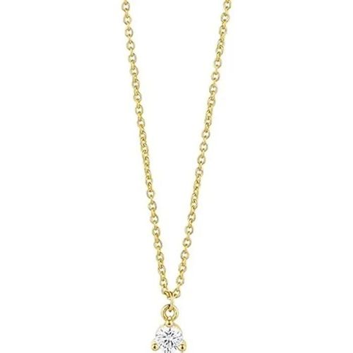 Collier - Radiant - Mixte - Acier Inoxydable, Cuir, Céramique