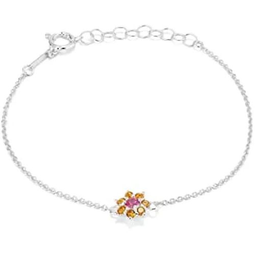 Bracelet - Radiant - Mixte - Acier Inoxydable, Cuir, Céramique - Argenté