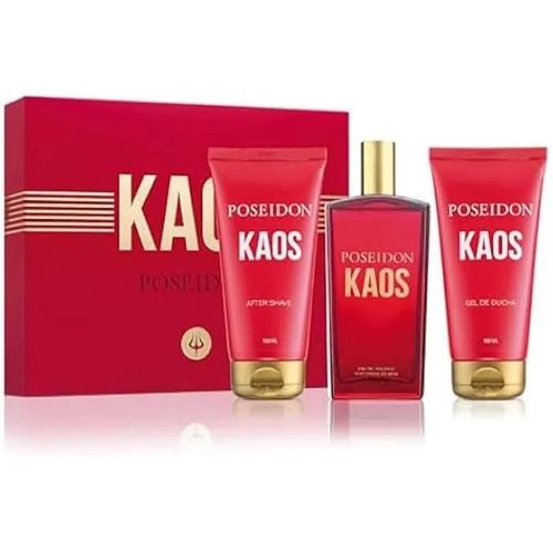 Eau De Toilette Posseidon Poseidon Kaos 3 - Mixte - 100 Ml - Fraîche - Agrumes - Aromatique 