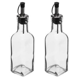 5five - 2 Bouteilles Huile Vinaigre Verre 0,16l