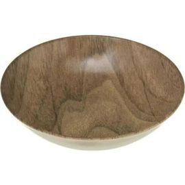 Assiette Creuse - Mood - Diam. 20 Cm - Faïence - Marron - Compatible Lave-Vaisselle