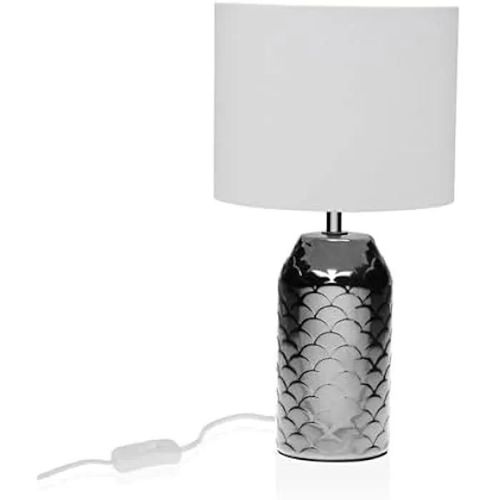 Lampe De Table Porcelaine Versa 18 X 33,5 Cm - Multicolore - Contemporain - Design