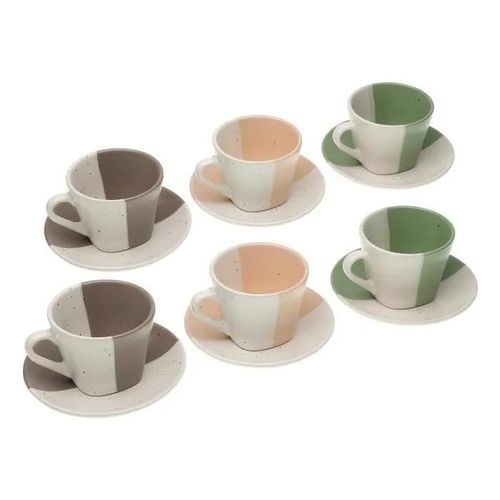 Versa - Game À Thé, Modèle Sansa, Porcelaine (6 Pièces)