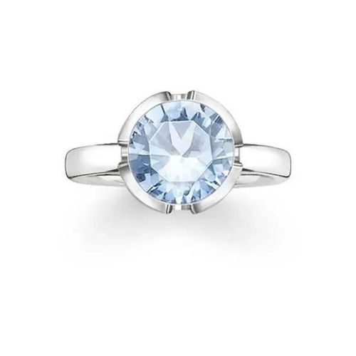 Bague Femme - Thomas Sabo - Tr2036-009-31 - Argent - Taille 20 - Argenté/Bleu