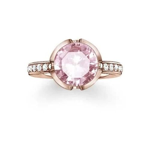 Bague - Thomas Sabo - Tr2037-633-9 - Or Rose - Argent - Taille 52